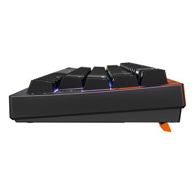 2. CHERRY K5 PRO TMR COMPACT klawiatura Gaming USB QWERTZ Niemiecki Czarny, Pomarańczowy