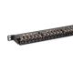 8. Panel krosowy high density 19'' 24x RJ45, LSA poziom, kat.6A, ekranowany, 0.5U, czarny, prowadnica kabli