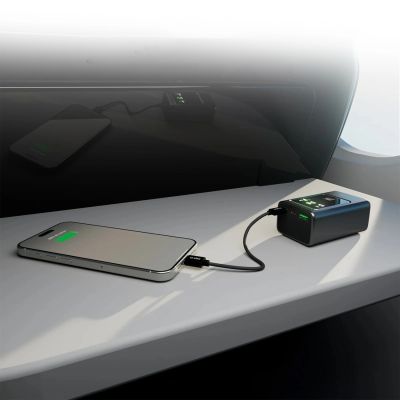9. Powerbank SBS 10000mAh PD 35W z wyświetlaczem LCD - szary