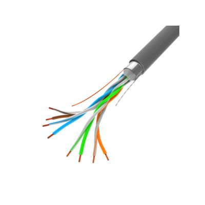 3. LANBERG KABEL LAN FTP 100MB/S 305M DRUT CCA SZARY