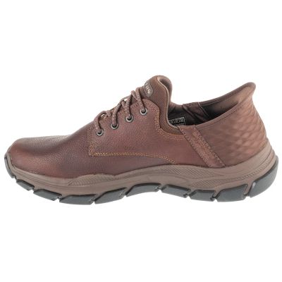 2. Skechers Slip-Ins: Respected - Garrett 205201-RDBR Brązowe 41