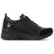 2. Półbuty damskie sneakersy na koturnie czarne Remonte Rieker D0T22-03