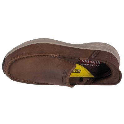 3. Skechers Slip-Ins Parson - Oswin 204866-COC Brązowe 41