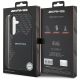 8. Etui AMG Double Layer Rhombs MagSafe na Samsung Galaxy S25 - czarno-czerwone