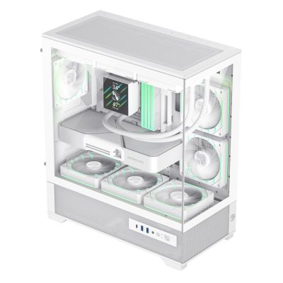 4. GameMax VISTA 2 AW Midi Tower Biały