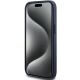 5. Etui Guess 4G Triangle Metal Logo na iPhone 15 Plus / 14 Plus - niebieskie