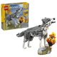 LEGO Creator 3w1 31393 - Leśne zwierzęta: Wilk szary