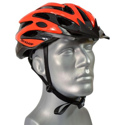 9. KASK ROWEROWY REGULOWANY DUNLOP MTB RED R. M (55-58CM)