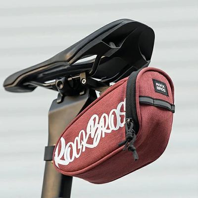 3. Torba rowerowa Rockbros G007 Flash Journey podsiodłowa 0.8 l - czerwona
