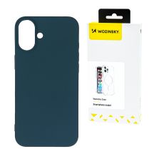 Silikonowe etui Wozinsky Silicone Case na Samsung Galaxy S25 - niebieskie