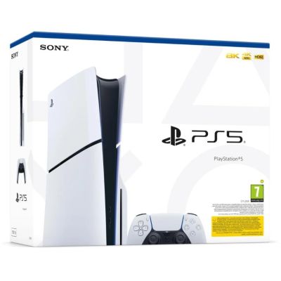 23. Konsola Sony PlayStation 5 Slim Blu-Ray 1TB white