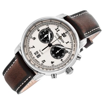 2. Zegarek Męski ZEPPELIN Graf Chronograph LZ 127 + BOX