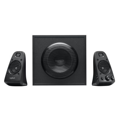 14. Logitech Z623 zestaw głośników 200 W Uniwersalne Czarny 2.1 kan. 35 W