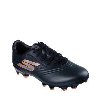 2. Buty piłkarskie Skechers Razor 1.5 Academy FG czarno-pomarańczowe 252015 BKOR