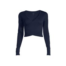 Koszulka CASALL Seamless Rib Wrap Longsleeve core blue
