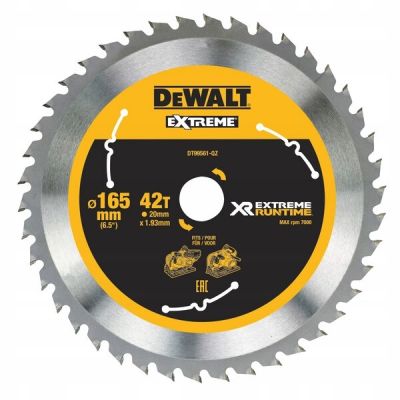 2. DeWALT DT99561-QZ ostrze do piły tarczowej 16,5 cm 1 szt.