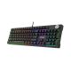 2. Klawiatura MSI FORGE GK320 RED Gaming USB QWERTY Angielski Czarny