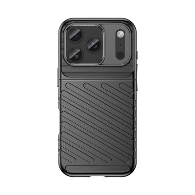 8. Etui Thunder Case na iPhone 17 Pro Max - czarne