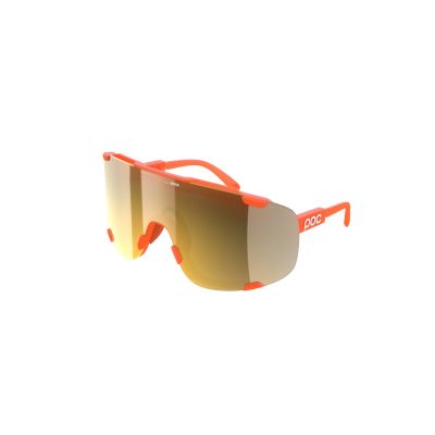 Okulary rowerowe POC Devour pomarańczowe Cat 2