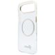 8. Etui Guess IML Script Metal MagSafe na iPhone Air - przezroczyste