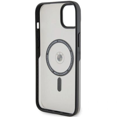 7. Etui BMW Signature MagSafe na iPhone 14 Plus/ 15 Plus - czarne