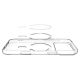 4. Etui Spigen Liquid Crystal MagSafe na iPhone 18 Pro Max / 17 Pro Max - przezroczysto-białe