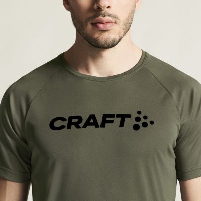 4. Męska Koszulka z krótkim rękawem CORE ESSENCE LOGO TEE M