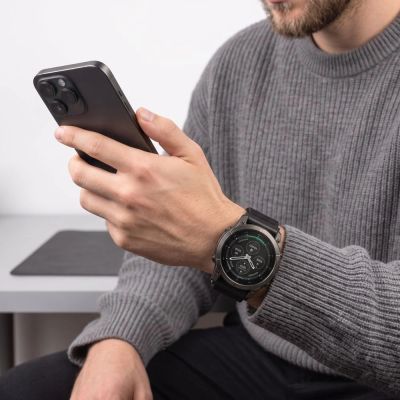 4. Pasek Tech-Protect Nylon Classic na Garmin Fenix 5X / 5X Plus / 6X / 6X Pro / 7X / 8 / 8 Pro / 9 / 9 Pro (47 mm) - czarny