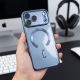 6. Etui Tech-Protect MagFlex MagSafe na iPhone 18 Pro Max / 17 Pro Max - jasnoniebieskie