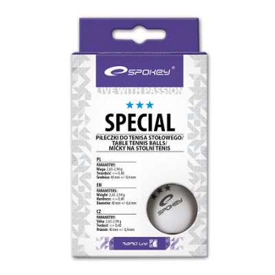 Piłeczki do ping ponga Spokey Special 6szt 81876