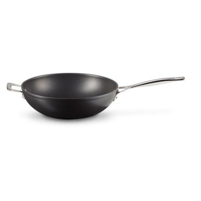 5. Le Creuset hartowany nieprzywierający Stir-Fry srebrny 30cm