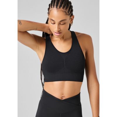 3. Top treningowy CASALL Seamless Soft Sports Bra czarny
