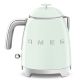 25. Czajnik SMEG model KLF05PGEU mini 0,8L pastelgreen