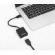 6. Manhattan 153690 stacja dokująca Przewodowa USB 3.2 Gen 1 (3.1 Gen 1) Type-A Czarny