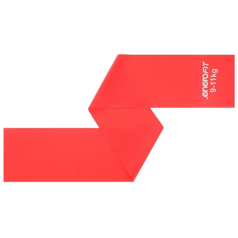 13. TAŚMA TRENINGOWA DO ĆWICZEŃ PILATES 2000x150x0,30MM 9-11KG CZERWONA