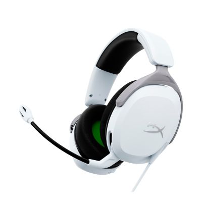 10. Zestawy słuchawkowe dla graczy HyperX CloudX Stinger 2 Core Xbox (białe)