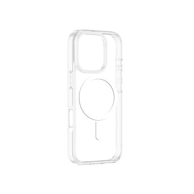 4. Etui silikonowe AMAZINGTHING Minimal Mag Case z pierścieniem magnetycznym do iPhone 16 Pro - przezroczyste