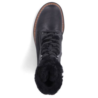 22. Buty z futerkiem Rieker W 72625-00 RKR714