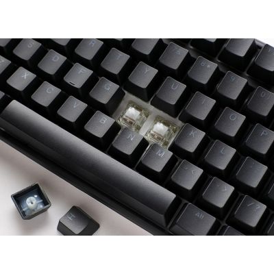 2. Ducky One 3 Classic TKL klawiatura Gaming USB Niemiecki Czarny, Biały