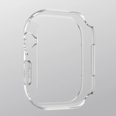 7. Etui ochronne AMAZINGTHING Minimal na Apple Watch Series 11 46mm - przeroczyste