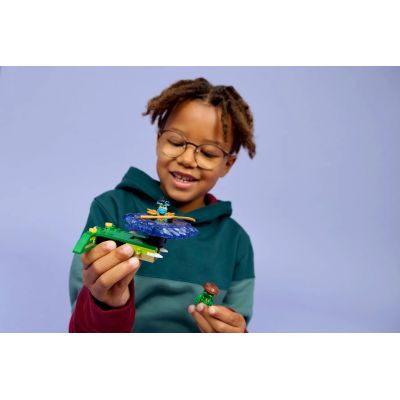 7. LEGO NINJAGO 71849 Nya vs. Elemental Monster Spinner Battle