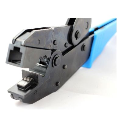 4. Digitus X-ML-OD-TOOL zaciskarka kablowa Narzędzie do zaciskania Czarny, Niebieski