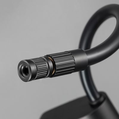 14. Pompka akumulatorowa Rockbros L1 Mini 70 psi kompresor długość węża 200 mm Schrader - czarna