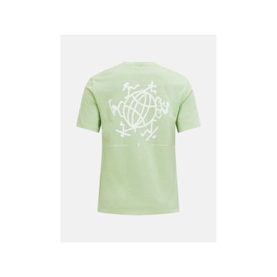 4. Koszulka PEAK PERFORMANCE Explore Graphic Tee Women zielony