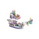 6. LEGO Disney 43299 - Królewska łódź weselna Arielki