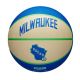 2. Piłka do koszykówki Wilson NBA Milwaukee Bucks Team City Icon - WZ4024217XB