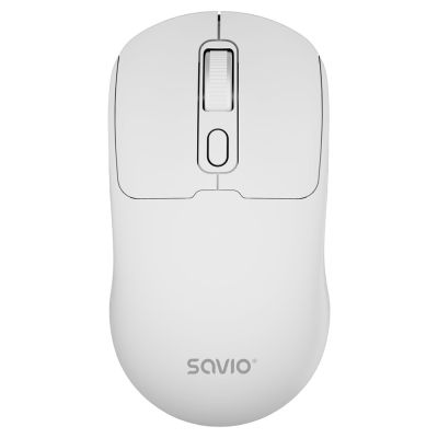 SAVIO MYSZ BEZPRZEWODOWA BT 2.4 GHZ BIAŁA MB-05