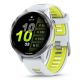 9. Zegarek sportowy Garmin Forerunner 970 Whitestone/Amp Yellow