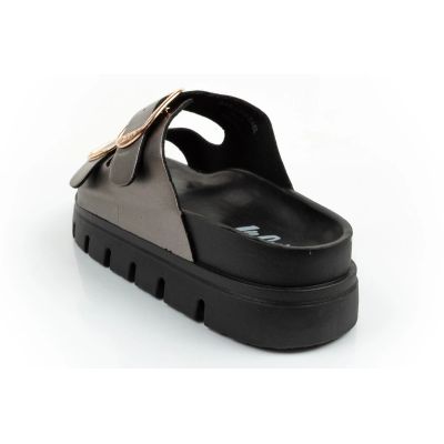 5. Lee Cooper buty laczki damskie klapki srebrne wygodne platforma modne