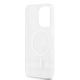 7. Etui DKNY IML Checkered Mono Pattern & Printed Stripes MagSafe na iPhone 14 Pro - beżowe